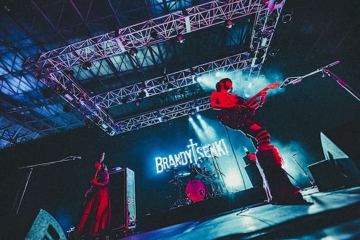 ブランデー戦記のライブ写真